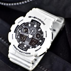 Read more about the article G Shock GA 100 White 1199/-