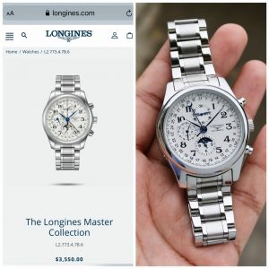 Read more about the article Longines Master Collection Automatic 3199/-