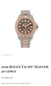 Read more about the article Rolex Yacht Master 7AAA 5499/-