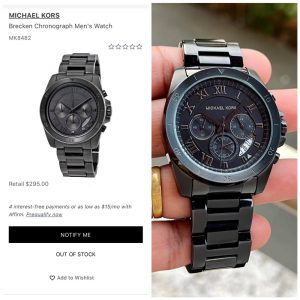Read more about the article Michael Kors Brecken Chronograph 2899/-