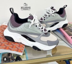 Read more about the article DIOR B22 TRIPLE PURPLE AND GREY  SNEAKERS FOR MENS 3899/-