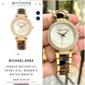 Read more about the article Michael Kors Parker Series 7AA 2399/-