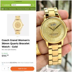 Read more about the article Coach Ladies Original Quality 3799/-
