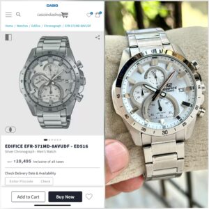 Read more about the article Casio Edifice EFR 7AA Japan 2799/-