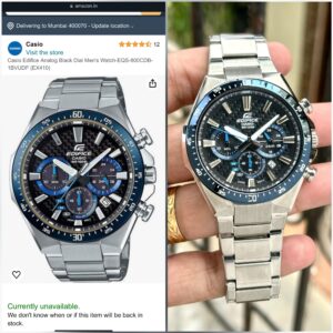Read more about the article Casio Edifice 7AAA Japan 3199/-