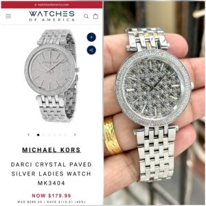 Read more about the article Michael Kors Darci Crystal 7AA 2299/-
