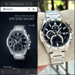 Read more about the article Casio Edifice EFR 7AA Japan 3299/-