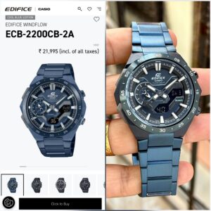 Read more about the article Casio Edifice ECB-2000 7AAA 3100/-